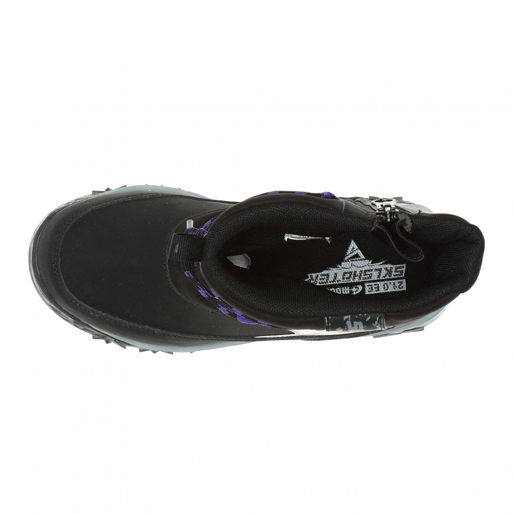 ムーンスター SK WP0052 ブラック 13662676 7 キッズ ウィンター