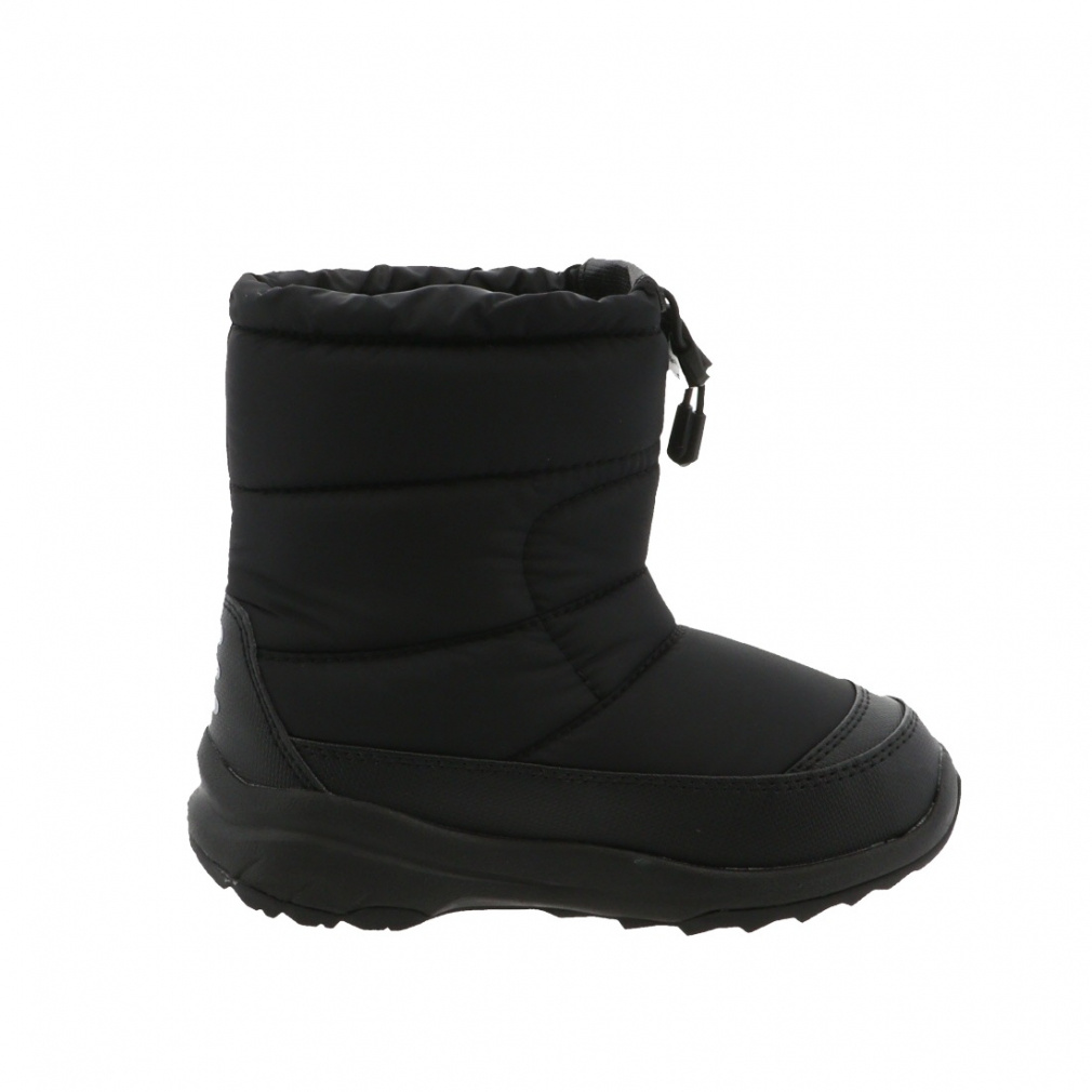 美品THE NORTH FACE ウィンターブーツ 黒　キッズ　20ｃｍ　ヌプシ THE NORTH FACE（ザ ノースフェイス） ノースフェイス K Nuptse Bootie
