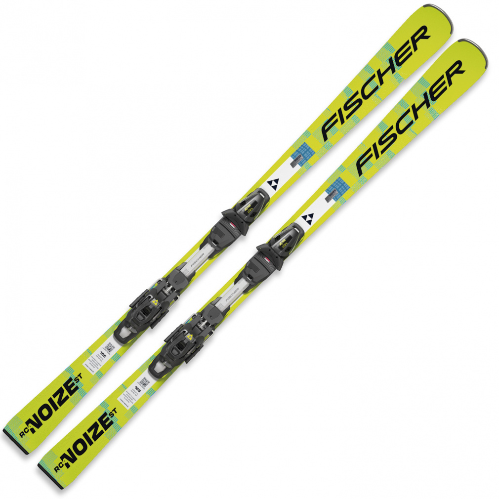 FISCHER RC4 スキー イエロー バインディング付き FISCHER RC4 スキー イエロー バインディング付き