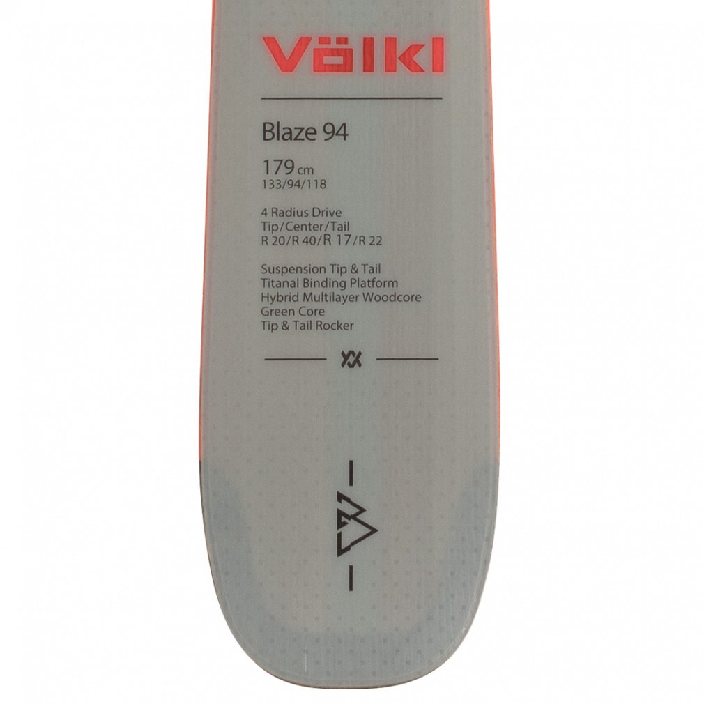 フォルクル フォルクル ブレイズ 94_BLAZE 94 GREY/RED FLAT 24/25 V241013400 24