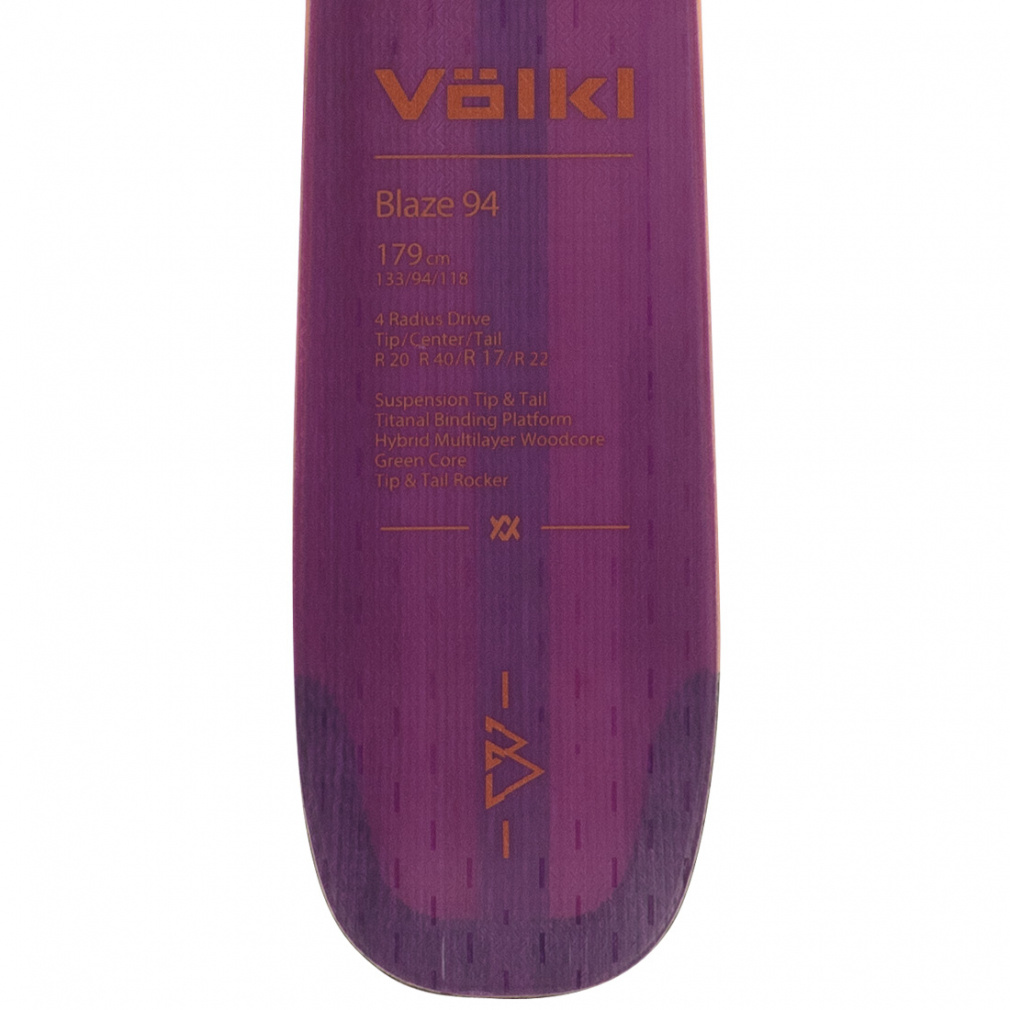 フォルクル ブレイズ 94_BLAZE 94 PURPLE ROSE FLAT V241013500 24-25