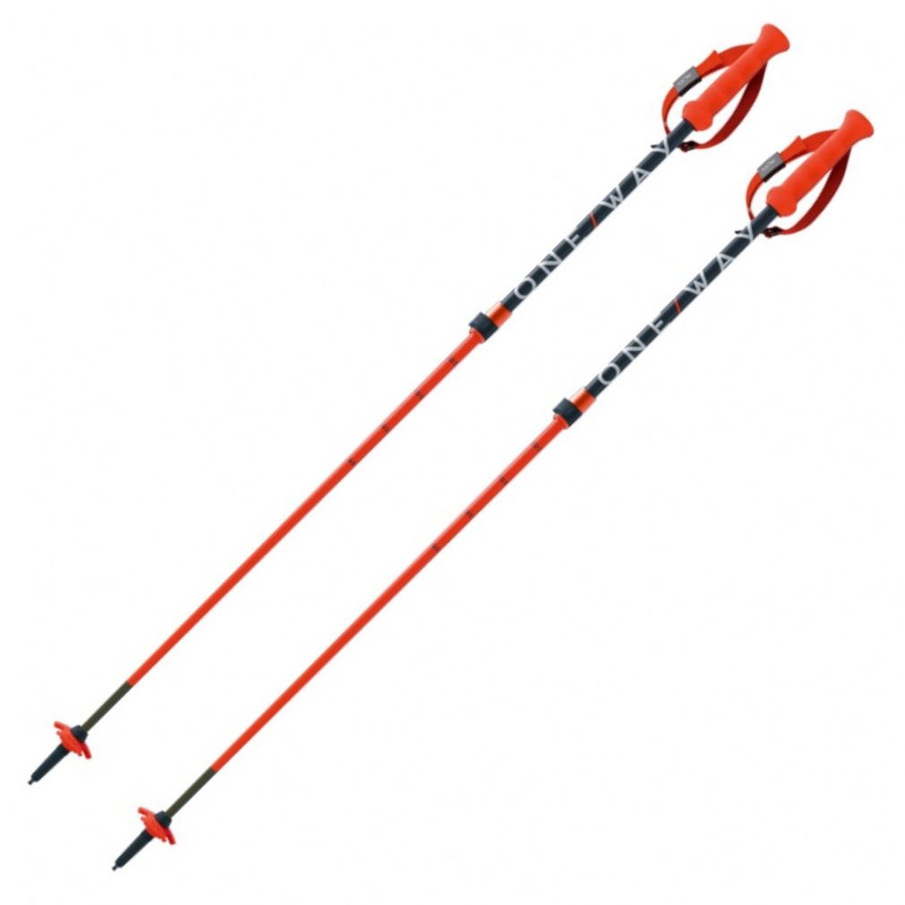 ワンウェイ RD CARBON VARIO OZ38221 メンズ スキー ポール : ブラック