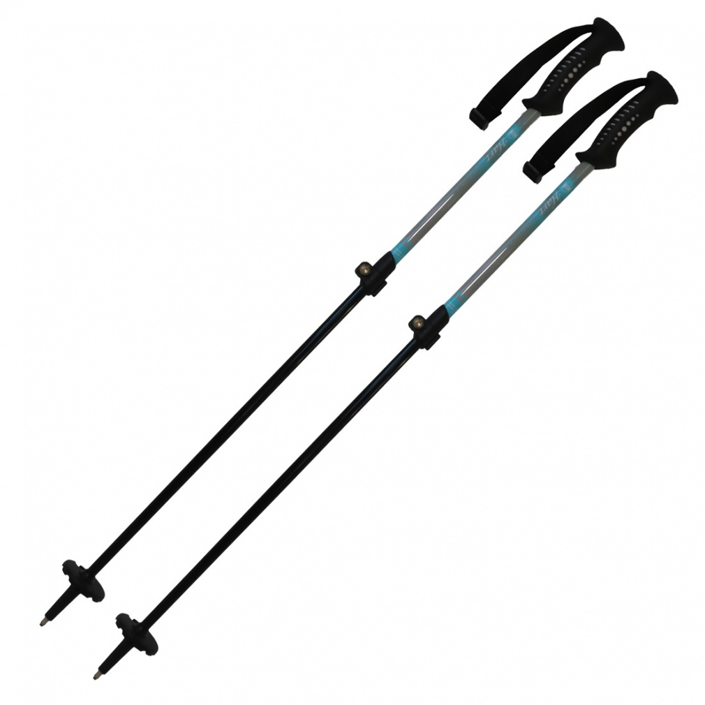 ハート AL-AJS_ サックスグレー_アルミAJS レディス スキー ポール