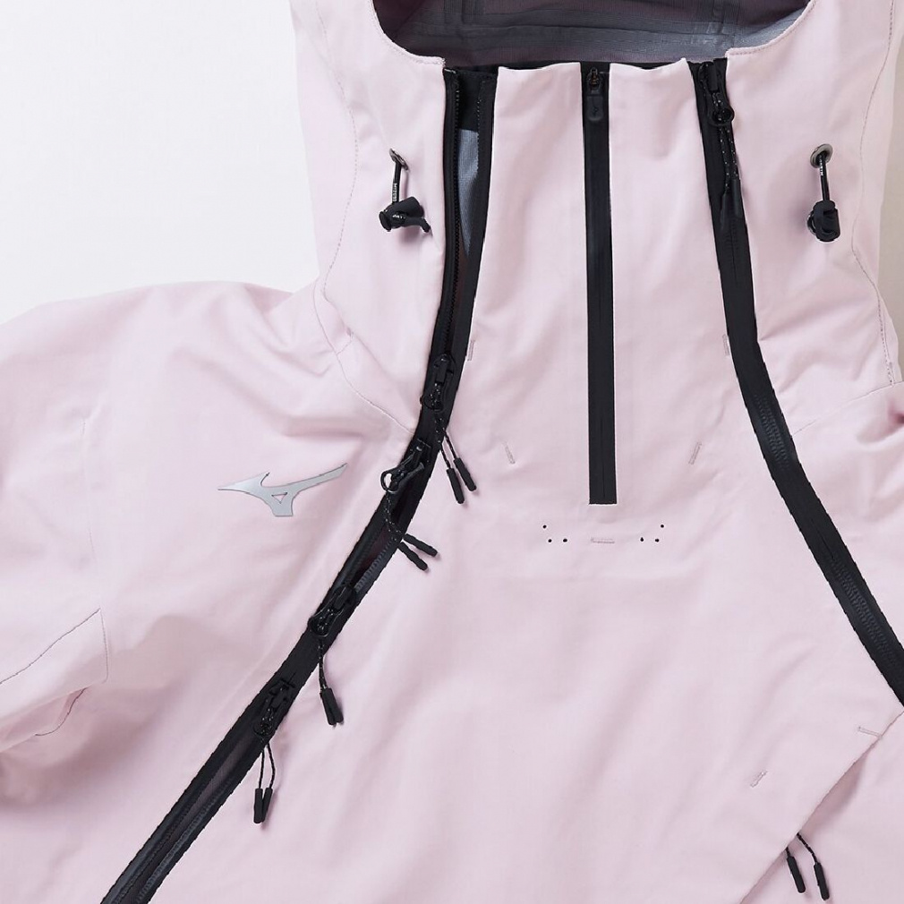 ミズノ メンズ スキー ジャケット FREE SKI SHELL PULL OVER PARKA
