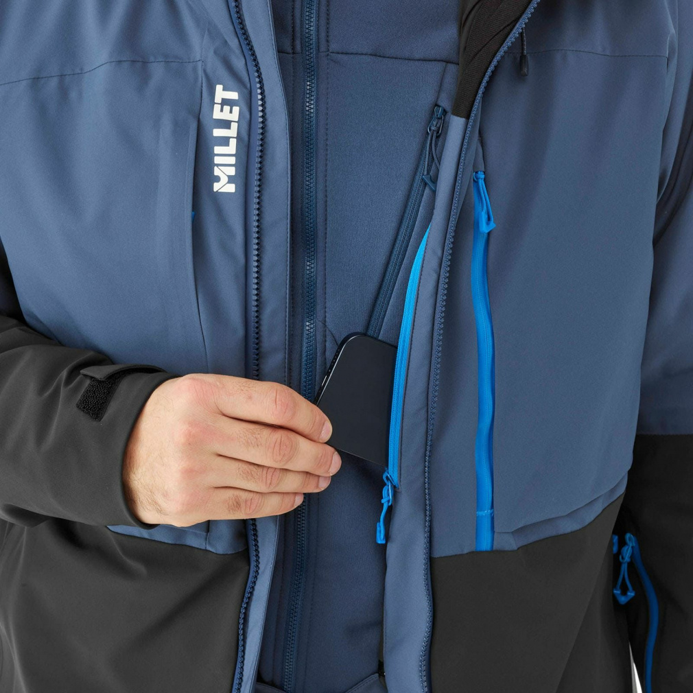 ⭐︎美品⭐︎Mサイズ スキーウェア デニム生地風 スキーウェア メンズ スキージャケット フェニックス PHENIX