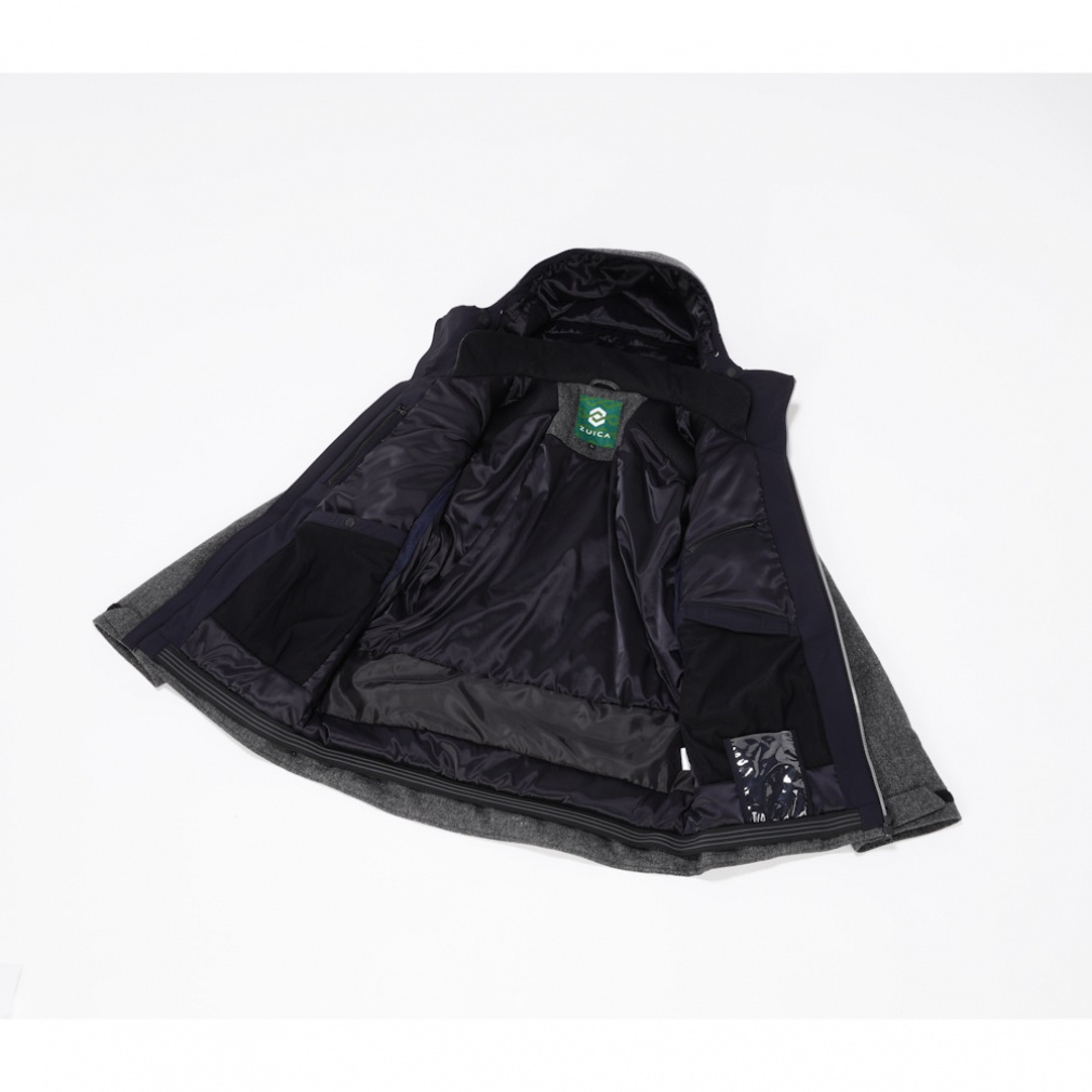 ズイカ メンズ スキー ジャケット ZAM24OT01 FB ： グレイシュブルー