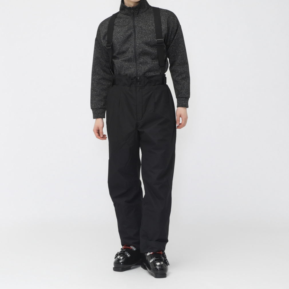 ファブリス メンズ スキー パンツ メンズ スノーサスペンダー付パンツ