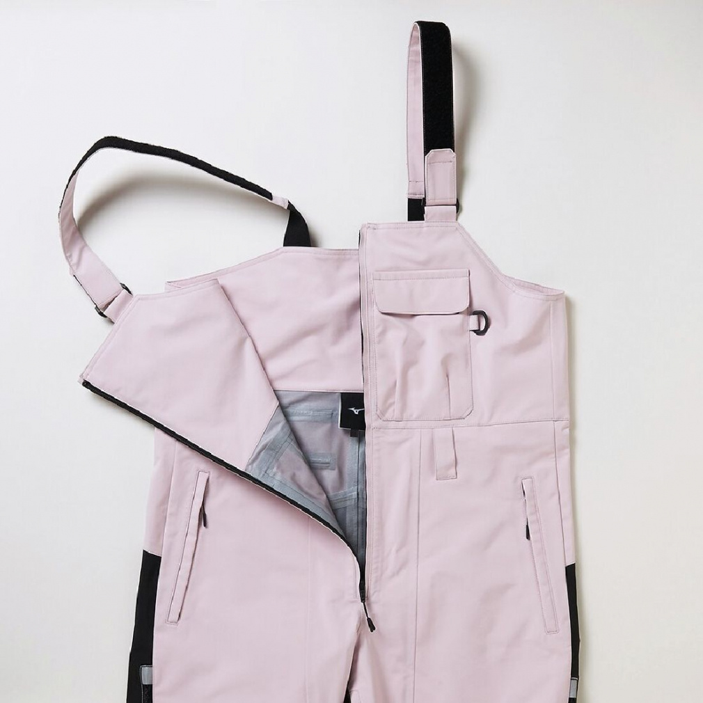 ミズノ メンズ スキー パンツ FREE SKI SHELL BIB PANTS Z2MFB33064