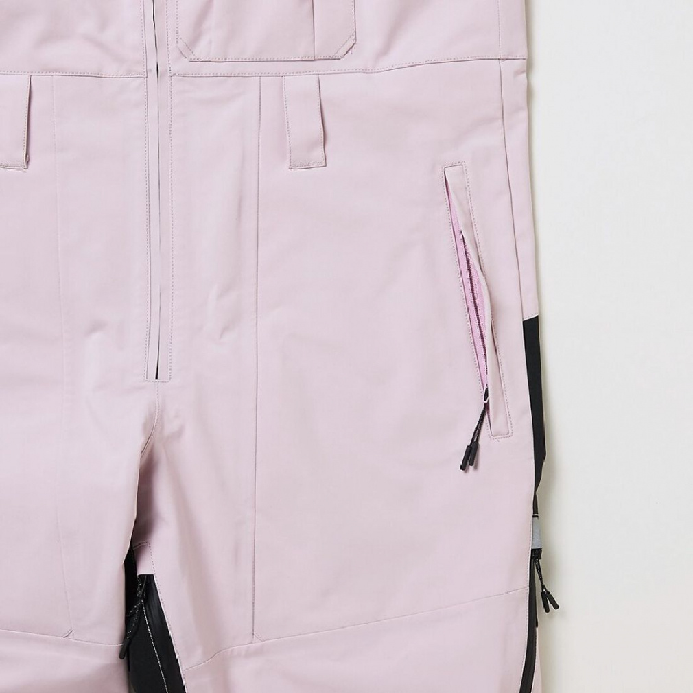 ミズノ MIZUNO 新品未使用スキーパンツ ピンク Lサイズ ミズノ メンズ スキー パンツ FREE SKI SHELL BIB PANTS Z2MFB33064