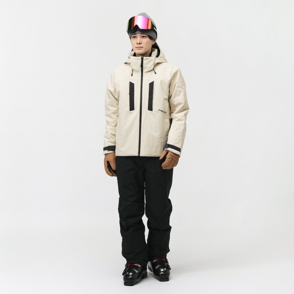 ファブリス メンズ スキー ウェア上下セット ユニセックス スノー