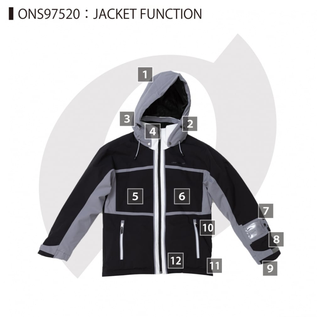 オンヨネ メンズ スキー ウェア上下セット MENS SUIT ONS97520 ONYONE
