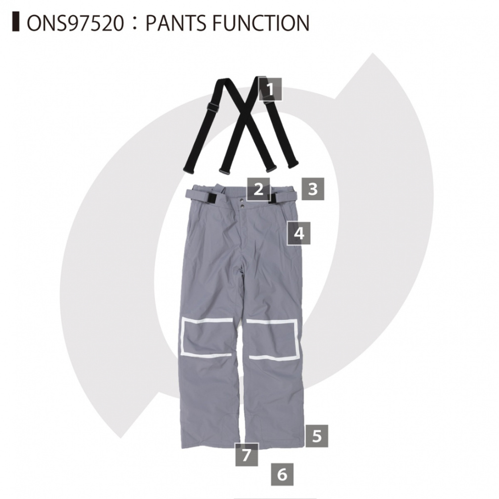 オンヨネ メンズ スキー ウェア上下セット MENS SUIT ONS97520 ONYONE