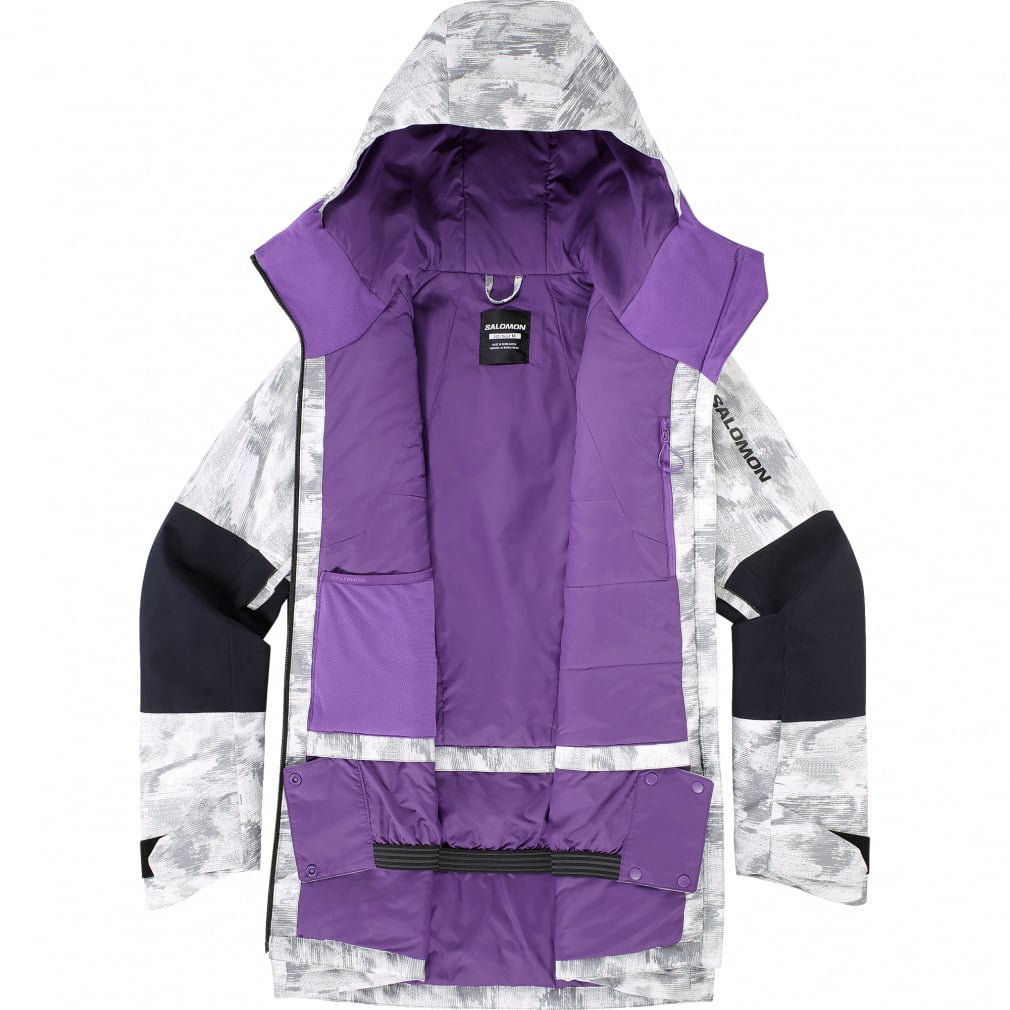 サロモン レディース スキー ジャケット バシュリー パフ ジャケット