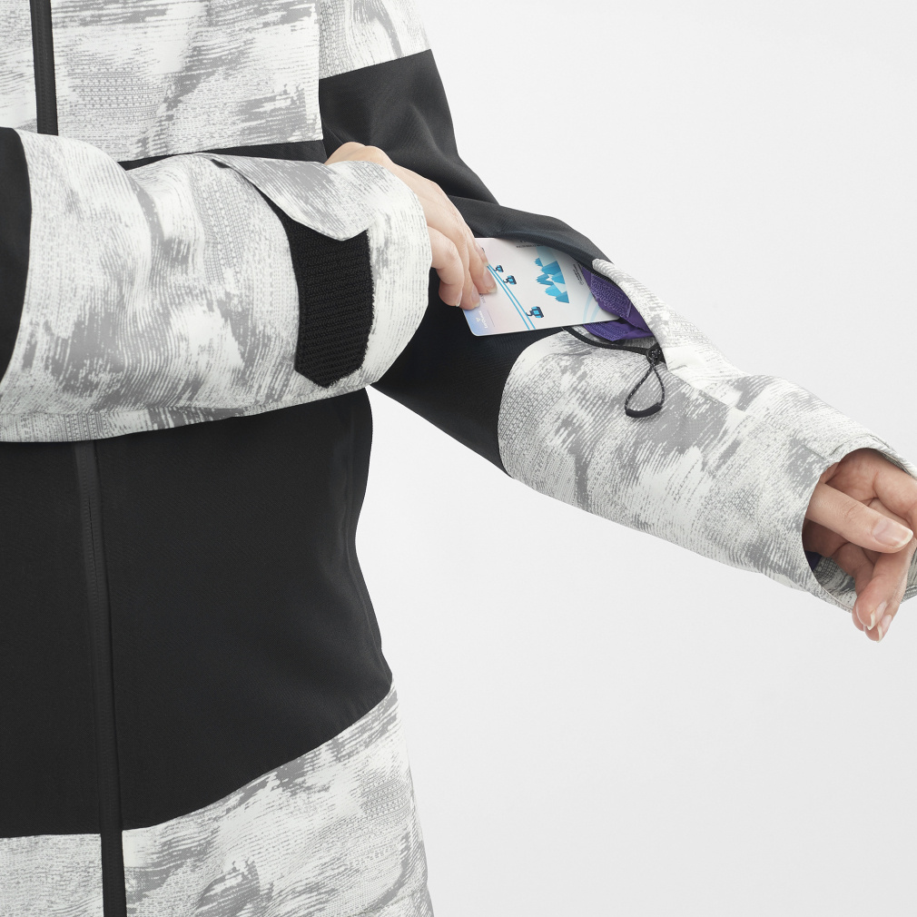 サロモン レディース スキー ジャケット バシュリー パフ ジャケット