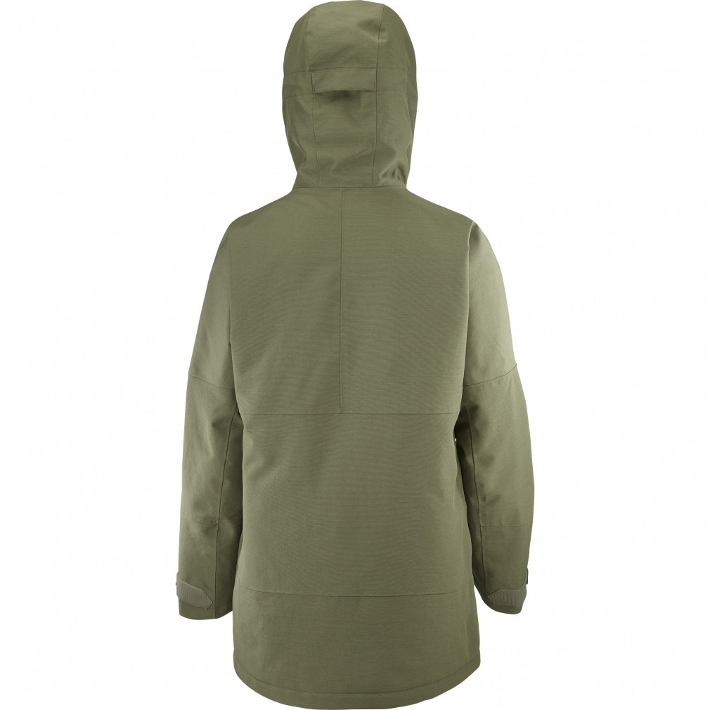 お昼　　レディース　サロモン スキージャケット S　グリーン お昼 レディース サロモン スキージャケット S グリーン お昼