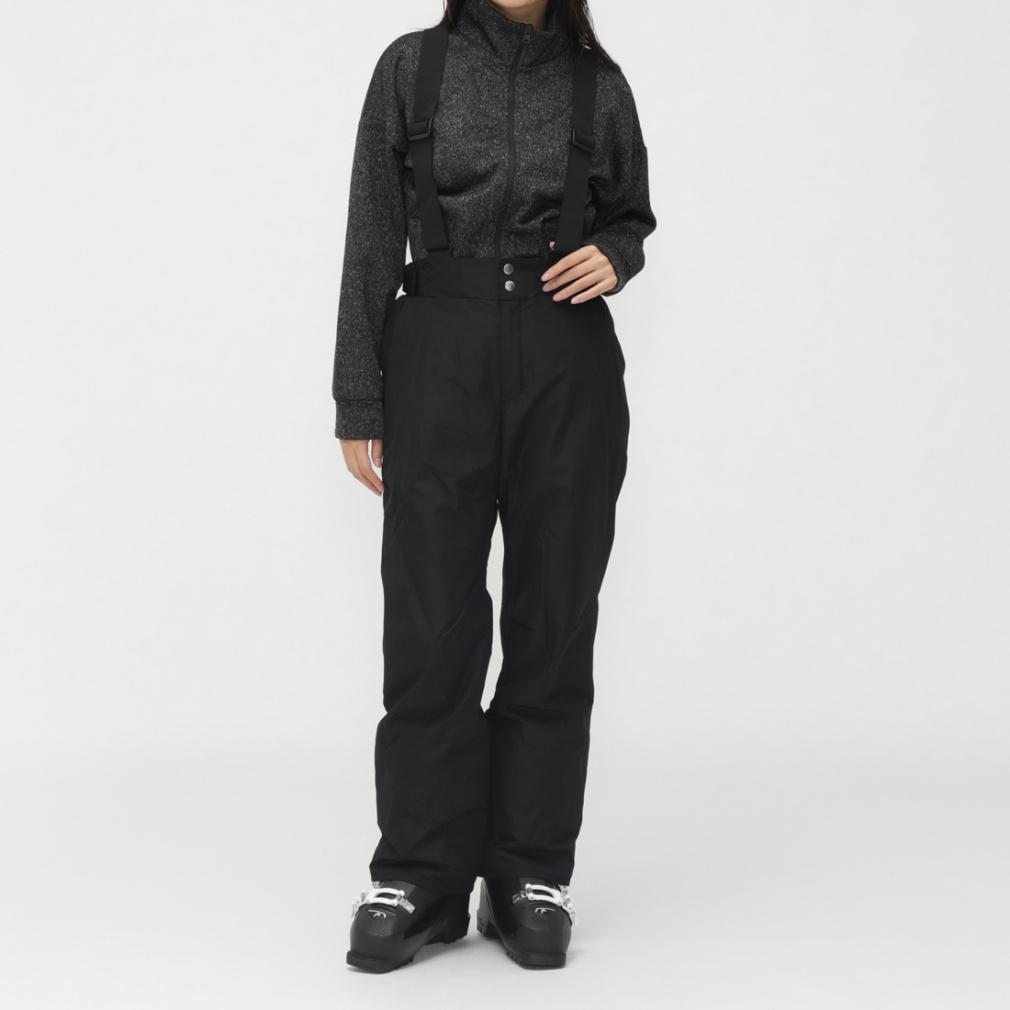 ファブリス レディース スキー パンツ レディス スノーサスペンダー付