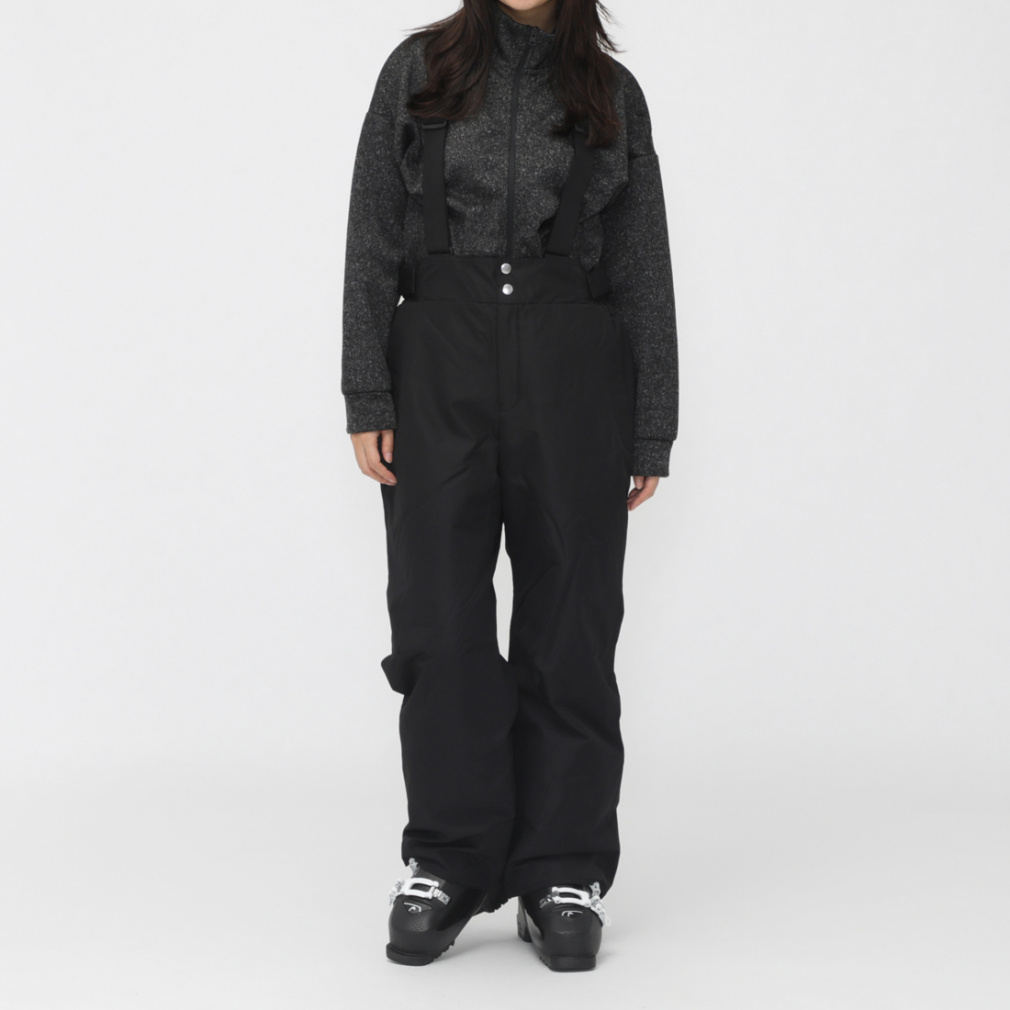 サスペンダー付きパンツ ゆったりサイズ｜Alpen Online