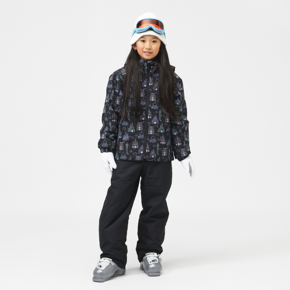 スキーウエア　ディズニー ディズニー ジュニア キッズ 子供 スキー ウェア上下セット ディズニー
