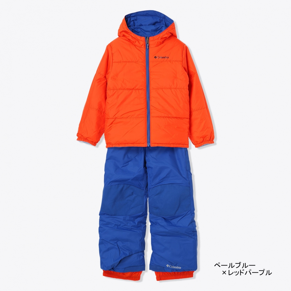 コロンビア　子どもスキーウェア　ダブルフレーク セット Columbia スノーウェア キッズ 100 子供 つなぎ ベビー