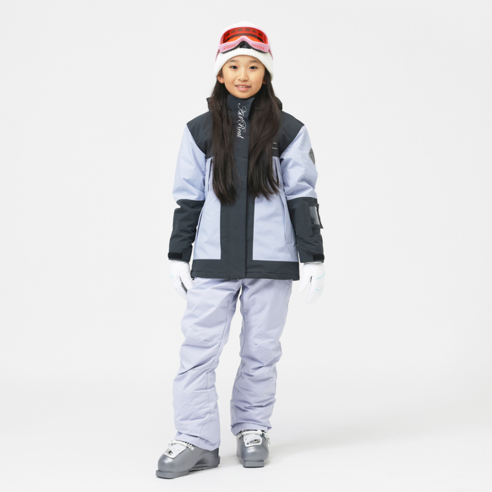 エアリアル ジュニア キッズ 子供 スキー ウェア上下セット ガールズ