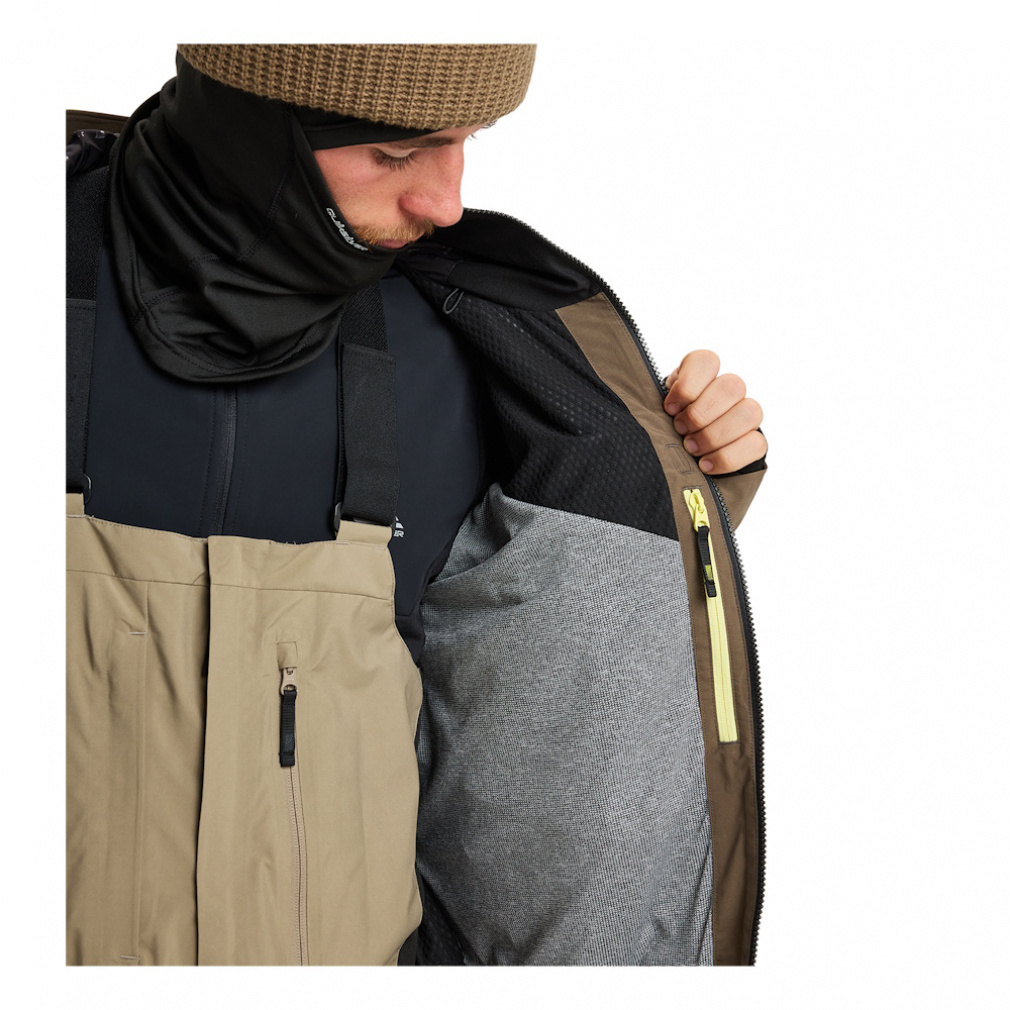 クイックシルバー メンズ スノーボード ジャケット FOREVER STRETCH