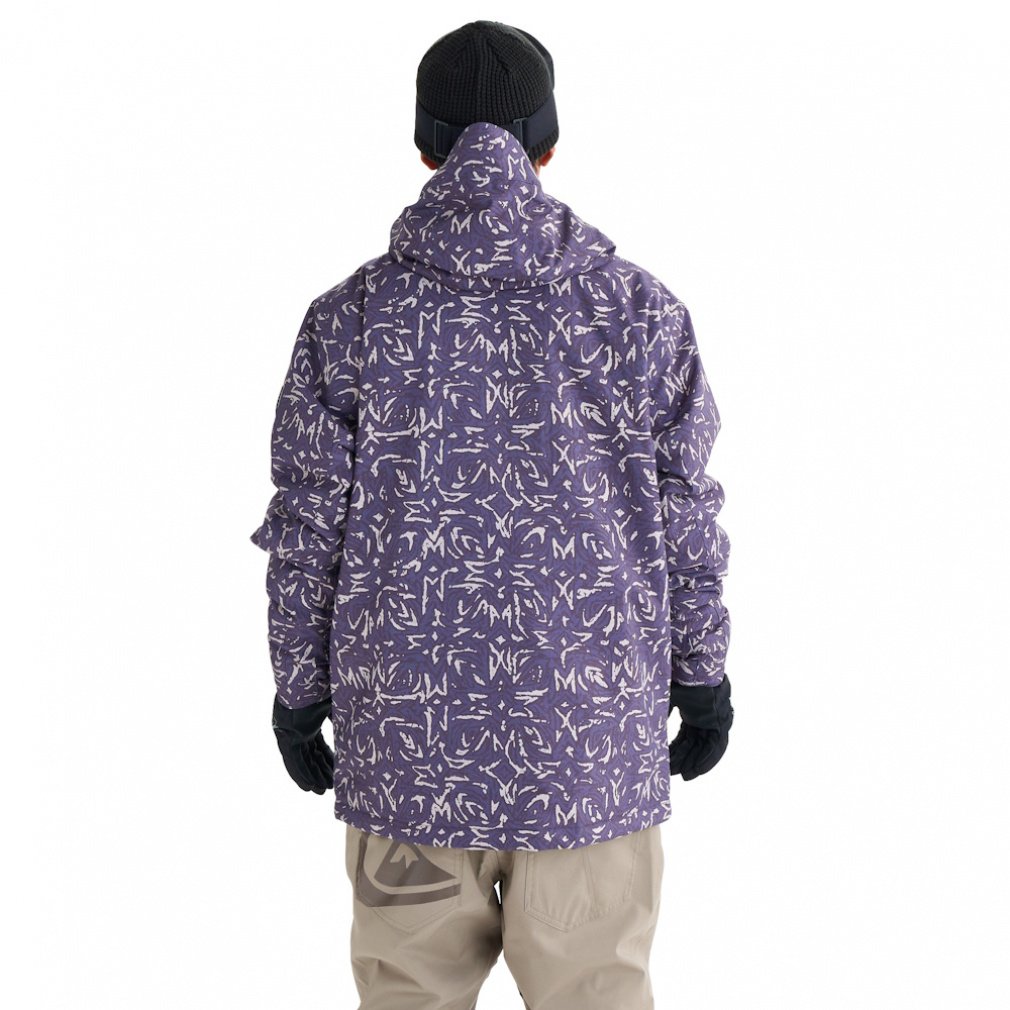 クイックシルバー メンズ スノーボード ジャケット MISSION PRINTED