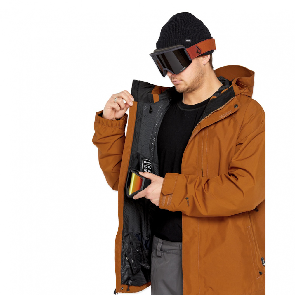 ごまめ② OUTLET】VOLCOM Mens Dua Gore-Tex Jacket - Light Blue