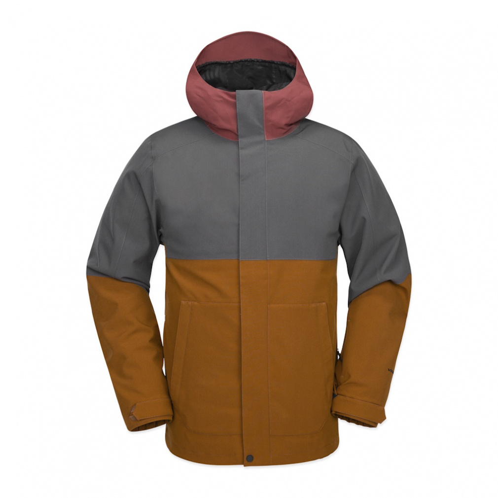 ボルコム メンズ スノーボード ジャケット BRIGHTON FULL ZIP JACKET