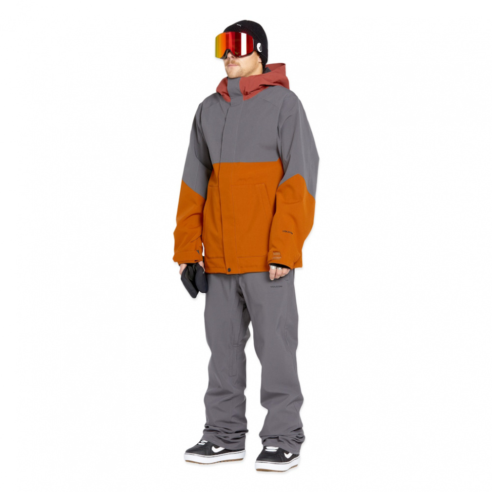 ボルコム メンズ スノーボード ジャケット BRIGHTON FULL ZIP JACKET