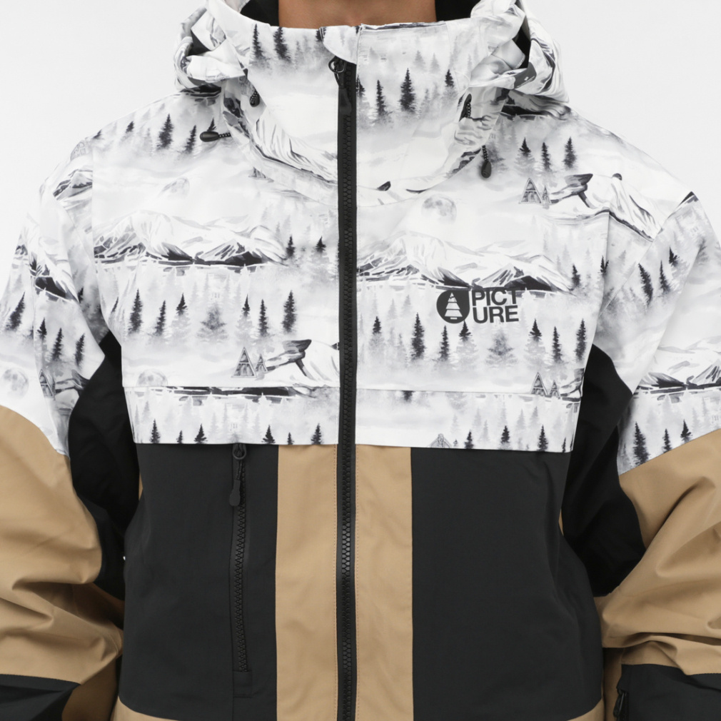 TEMPLETON アートプリント スノーボードウェア ジャケット TEMPLETON アートプリント スノーボードウェア ジャケット