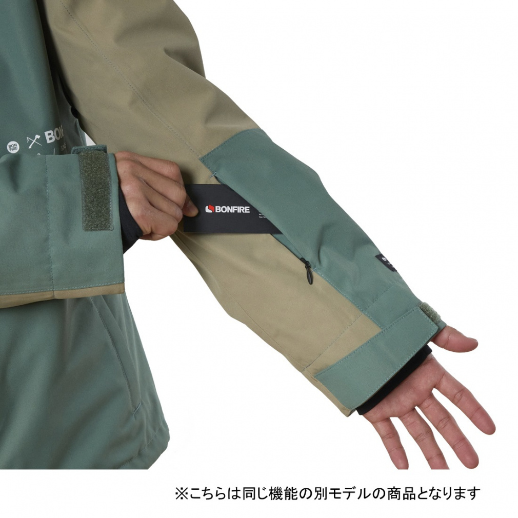 定価3.9万 ボンファイアスノーボード PITCH SHELL JACKET M BONFIRE（ボンファイア） メンズ スノーボード ジャケット PITCH SHELL