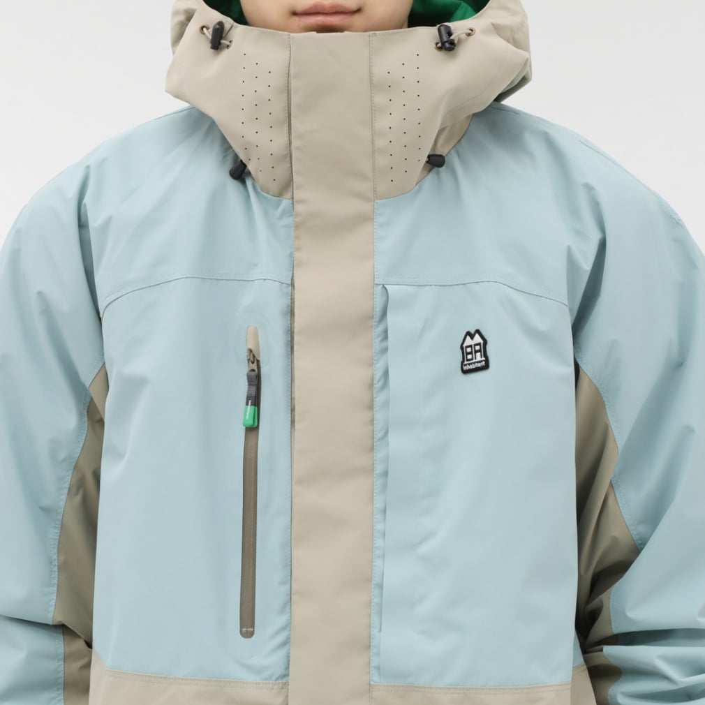 インハビタント メンズ スノーボード ジャケット INH FULL-ZIP JCKET