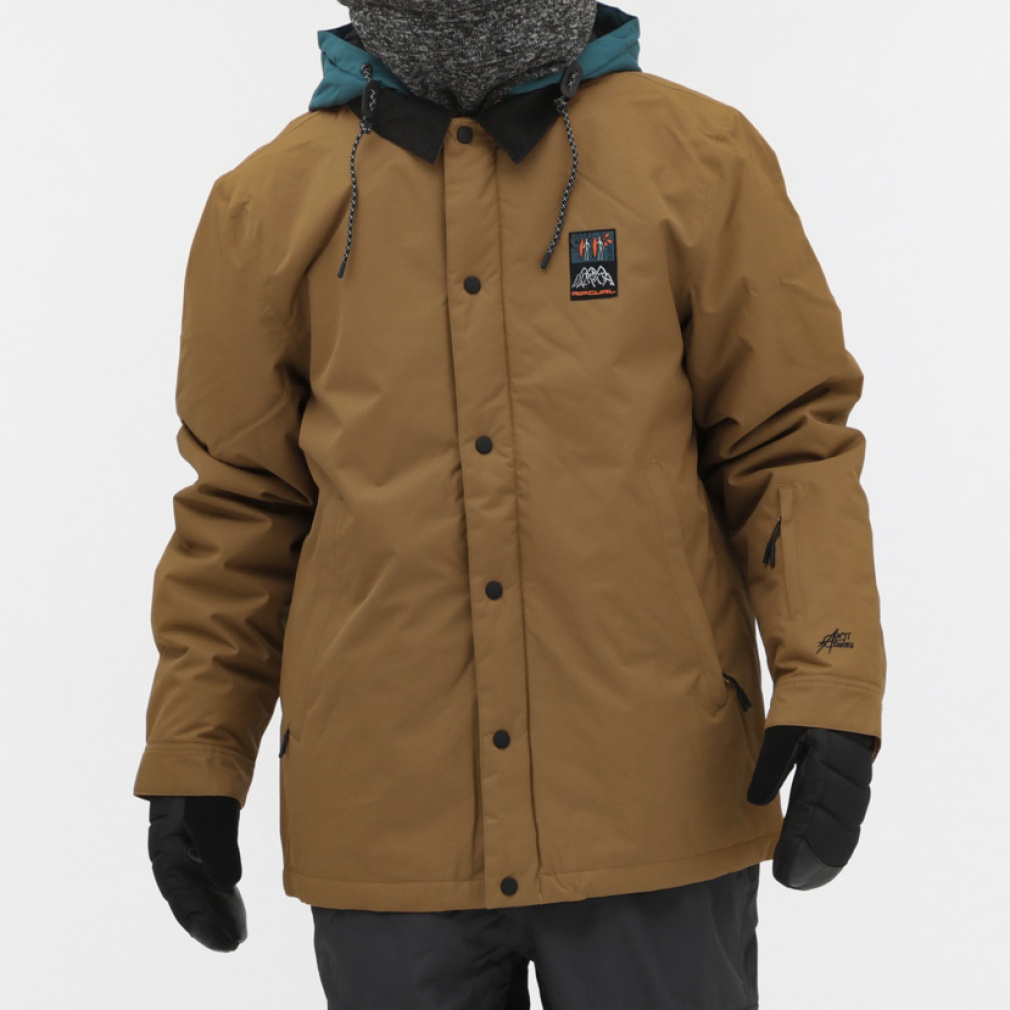 リップカール スノーウェア リップカール メンズ スノーボード ジャケット COACHES 10K/10K JACKET