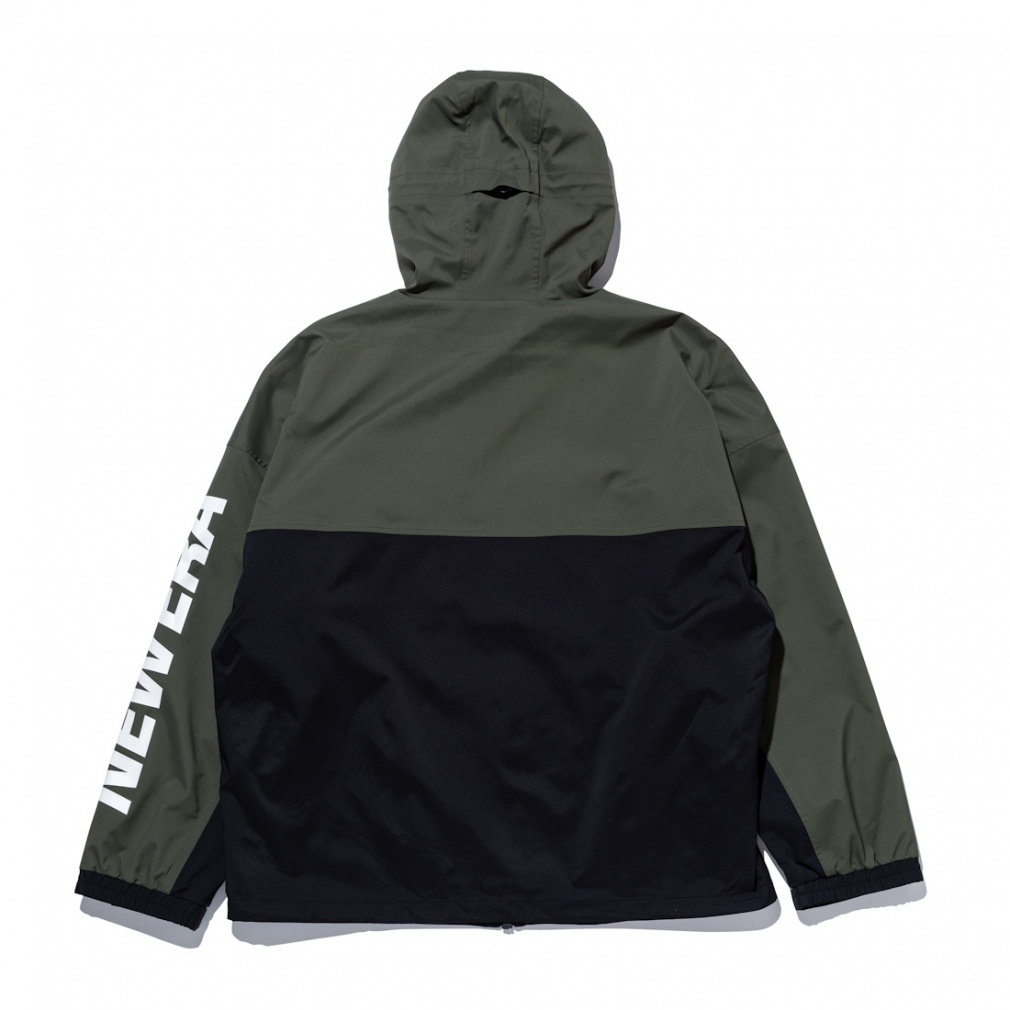 ニューエラ メンズ スノーボード ジャケット OD SNOW JKT WM LOGO OLV