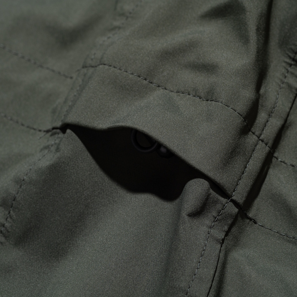 ニューエラ メンズ スノーボード ジャケット OD SNOW JKT WM LOGO OLV