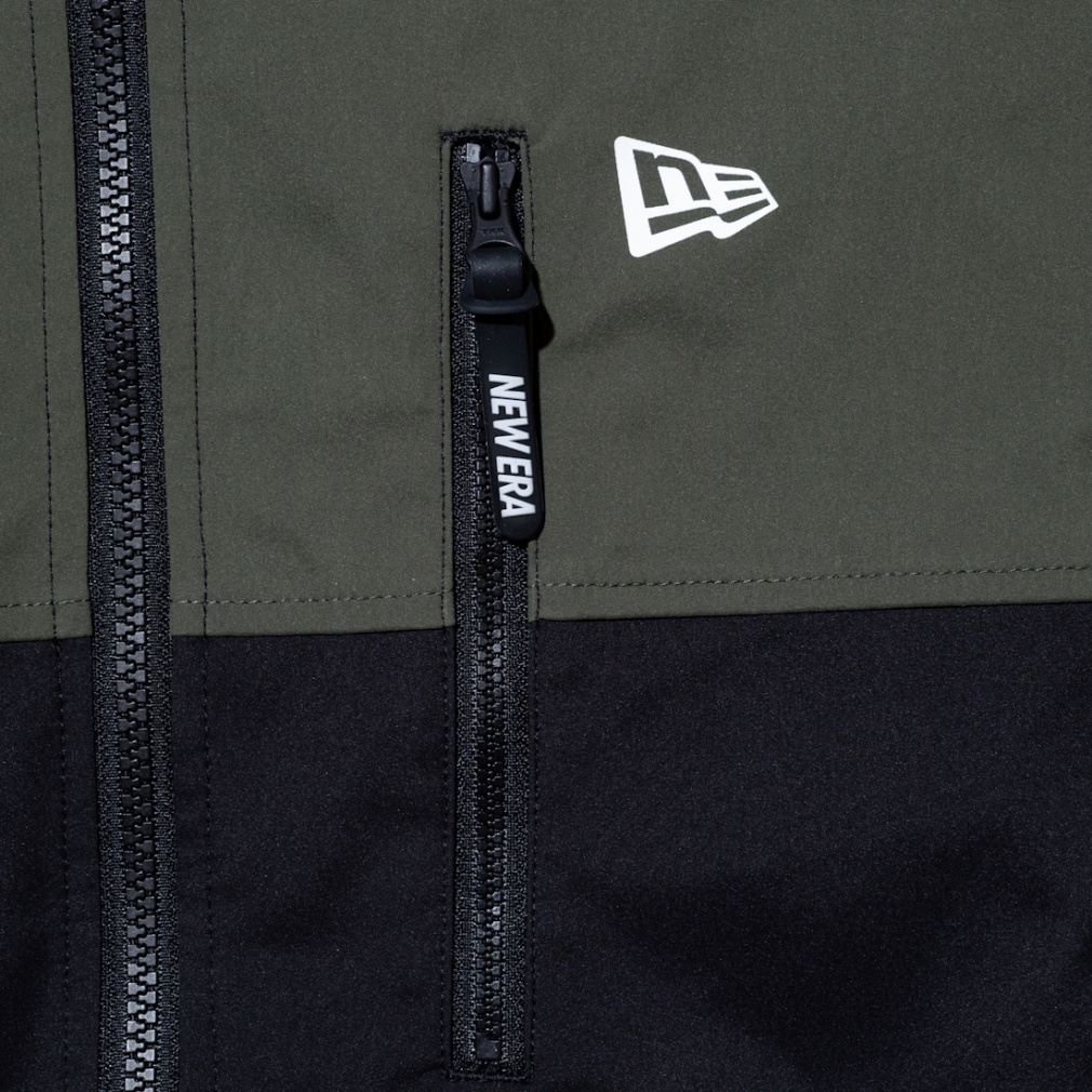 ニューエラ メンズ スノーボード ジャケット OD SNOW JKT WM LOGO OLV