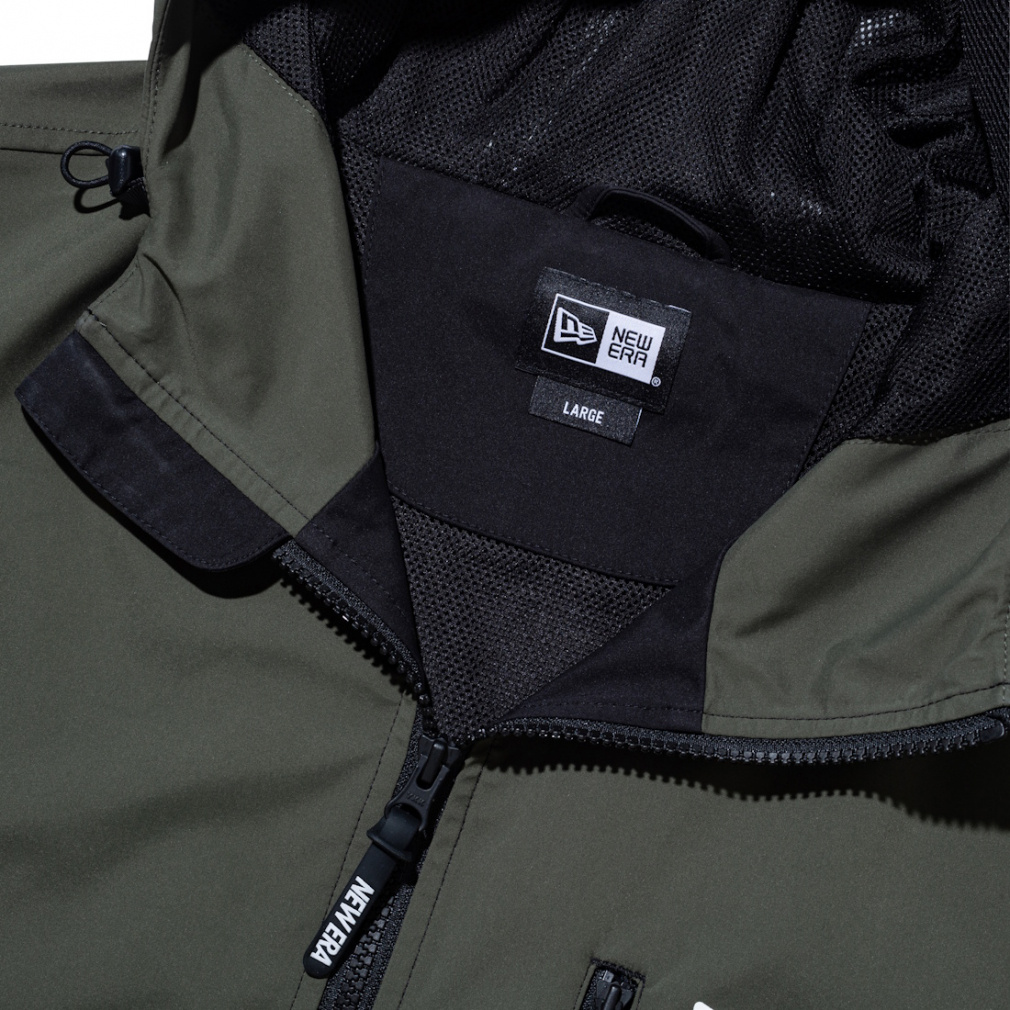 ニューエラ メンズ スノーボード ジャケット OD SNOW JKT WM LOGO OLV