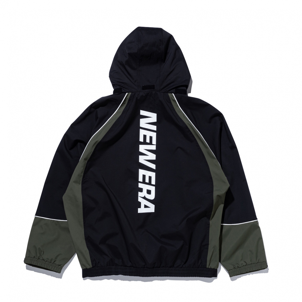 NEW ERA OD  JKT PIPING BLK セット NEW ERA（ニューエラ） オーバーサイズド パイピング トラック