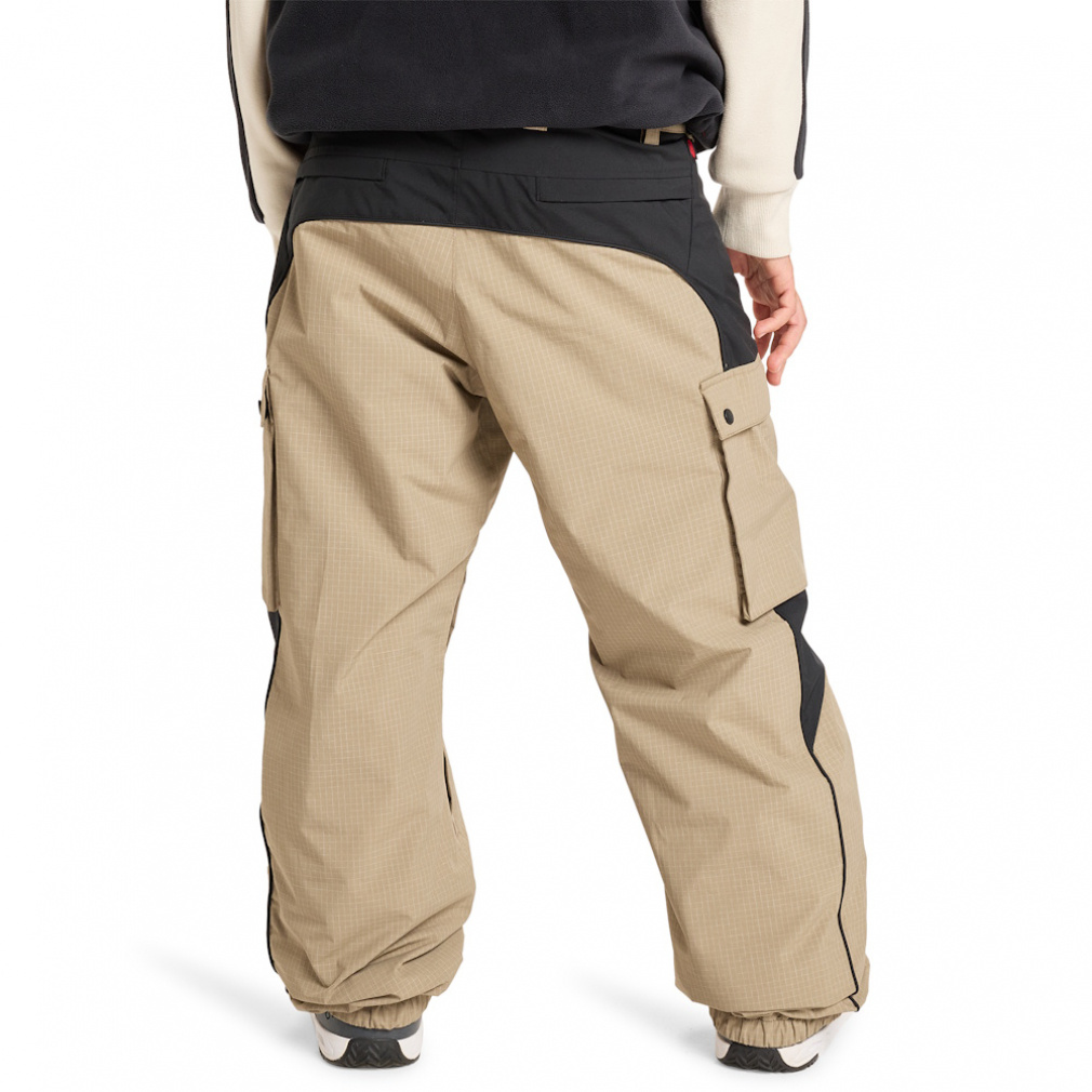 冬月2601W4-2 Quiksilver メンズ WR DOUBLE LOGO PANT フリースパンツ 防風 撥水