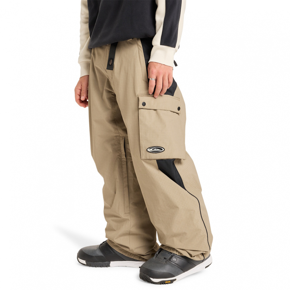 クイックシルバー メンズ スノーボード パンツ SNOW DOWN CARGO PT