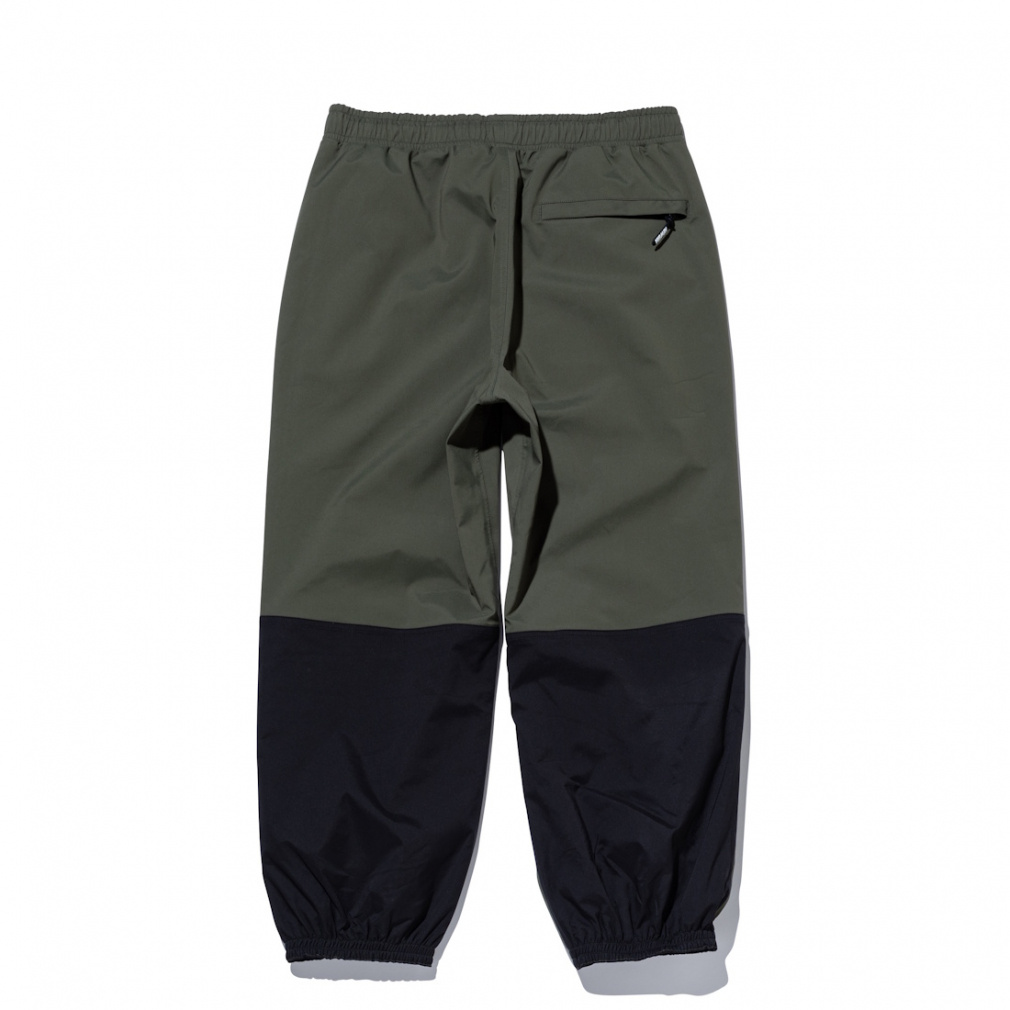NEW ERA スノーボードパンツ オリーブグリーン ニューエラ メンズ スノーボード パンツ OD SNOW PNT WM LOGO OLV BLK