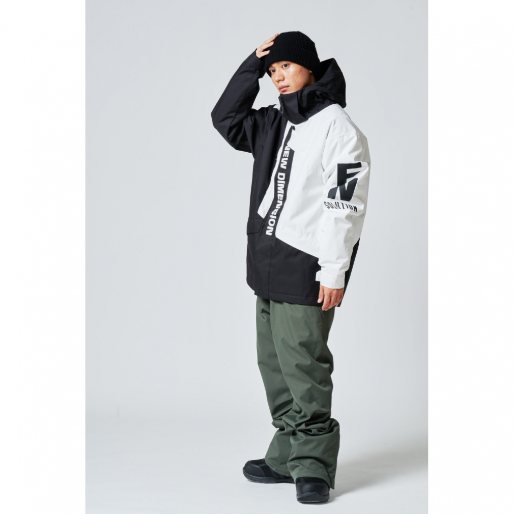 新品 FNS49 スノーボード　ジャケット パンツ FN-2305 上下 フォーノーソリューション49 メンズ スノーボード パンツ スノーボード