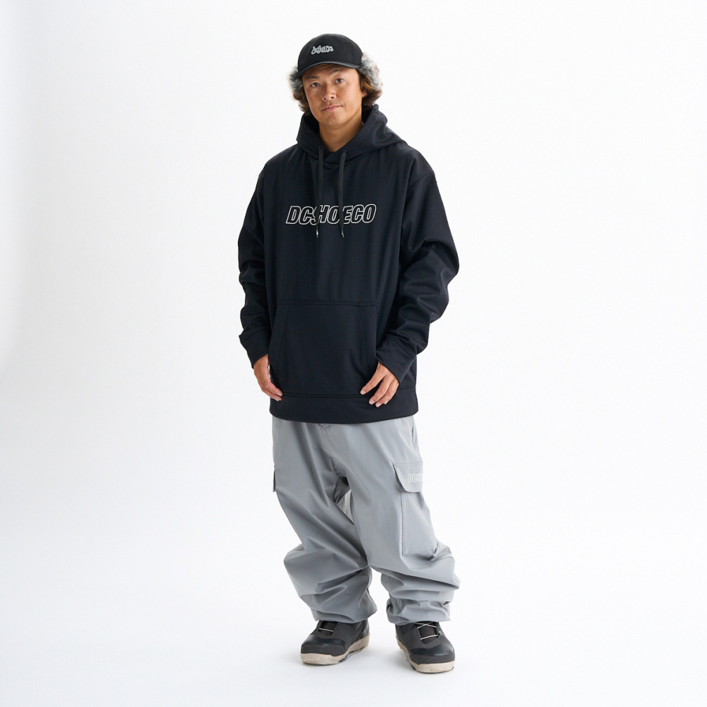 ディーシーシューズ メンズ スウェットパーカー 24 DC SNOW HOODIE