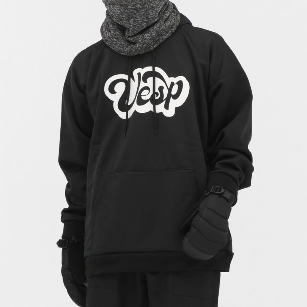 ベスプ メンズ スウェットパーカー BUBBLE LOGO BONDING PARKA