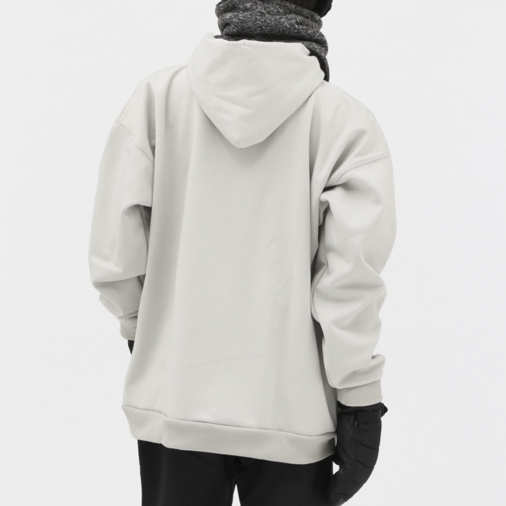 ベスプ メンズ スウェットパーカー BUBBLE LOGO BONDING PARKA