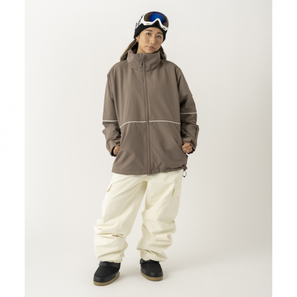 arg スノーボードウェア ジャケット M 白 ARJ13002 ① arg スノーボードウェア ジャケット L 白 ARJ13002 ② スノーボード