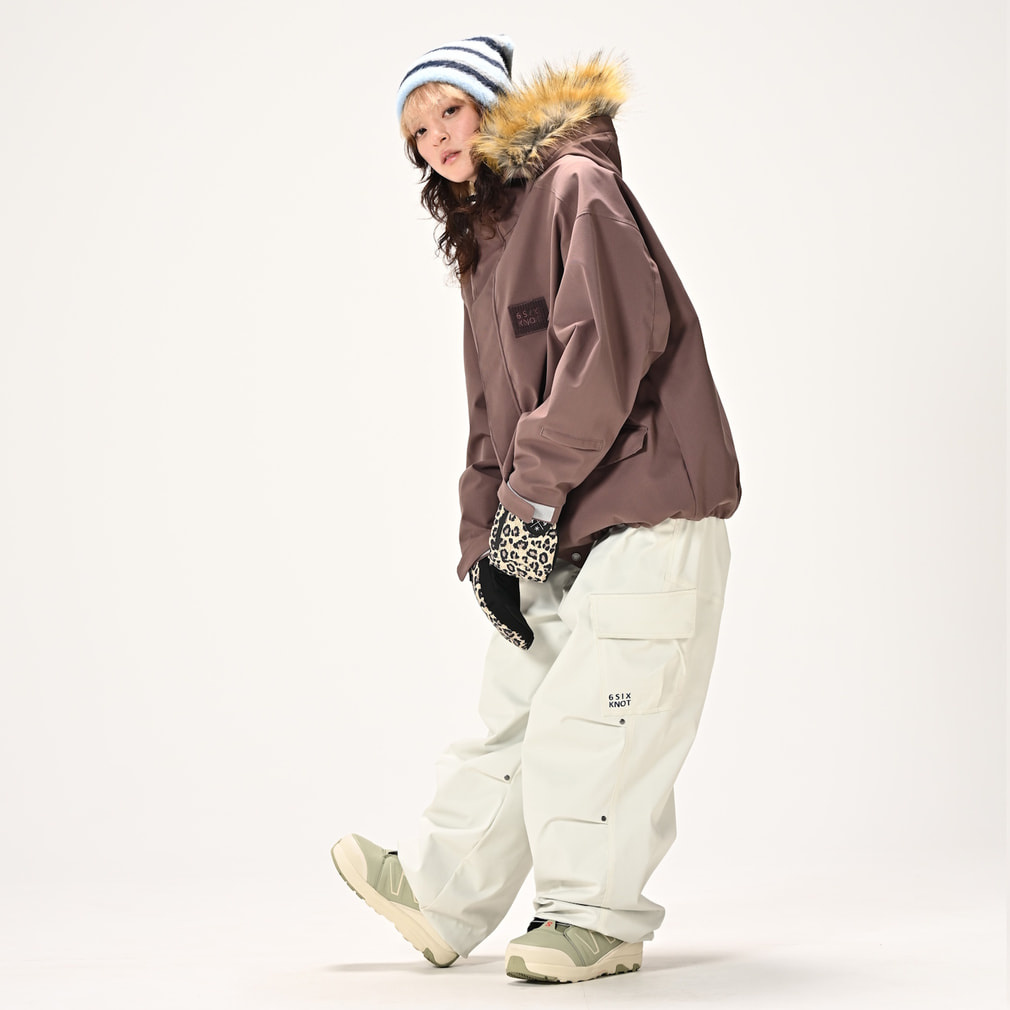 シックスノット レディース スノーボード ジャケット 6KNOT MILT FUR
