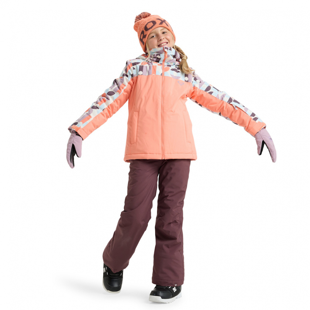 ロキシー ジュニア キッズ 子供 スノーボード ジャケット GALAXY GIRL