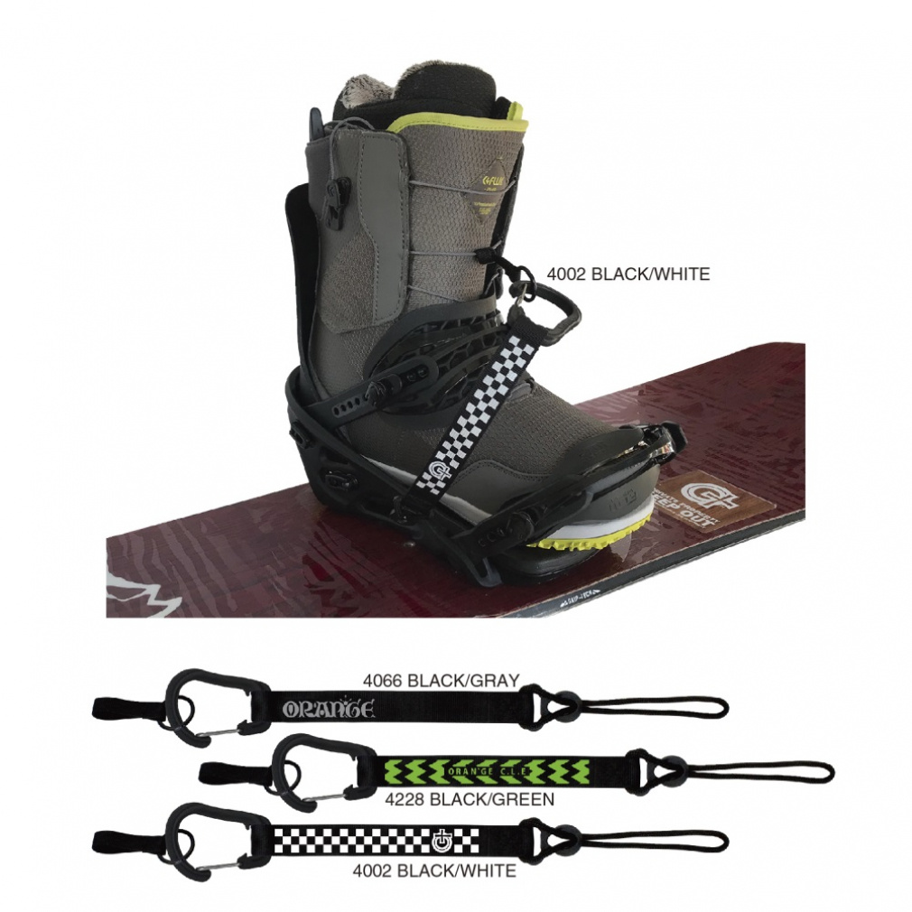 オレンジ リーシュコード LEASH CORD 130620 4066 スノーボード