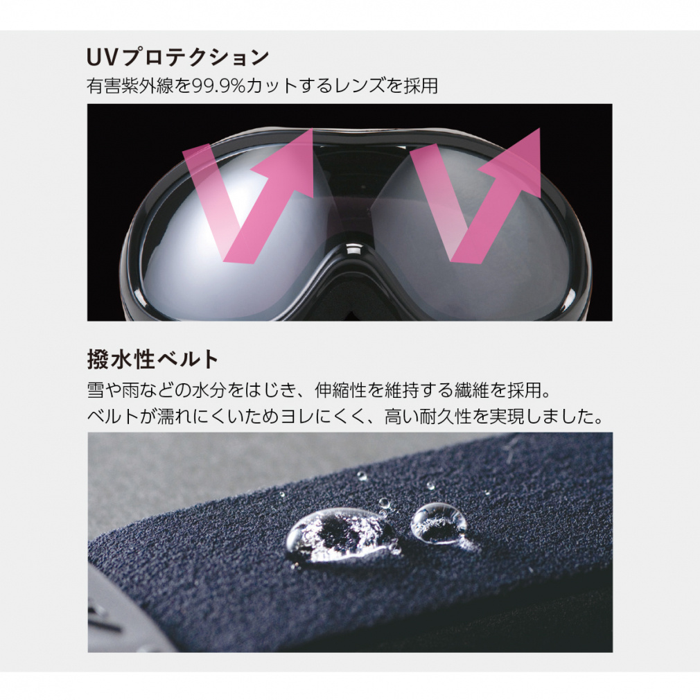 アックス AX800-WCM BU ユニセックスゴーグル 800WCM BU スキー